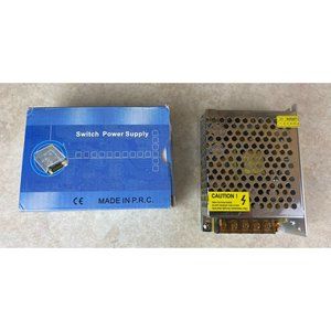 Alitove 12V 5A 60W Switch Power Supply New Open Box